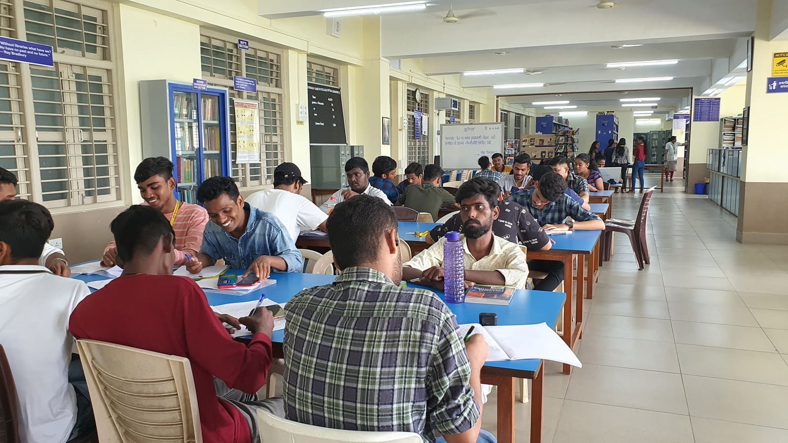 Library Reading Hall at G G College Vasai