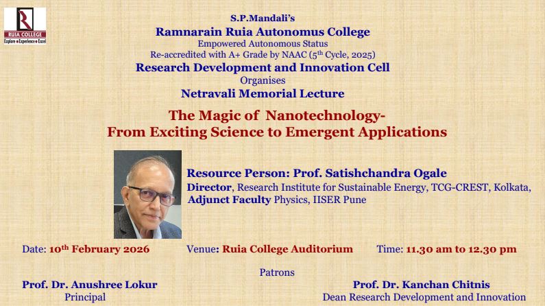 Netravali Memorial Lecture