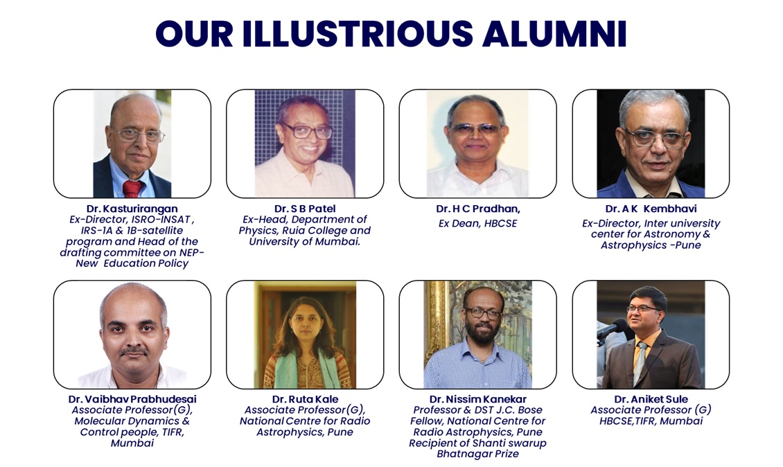 Illustrious Alumnus - Physics Department